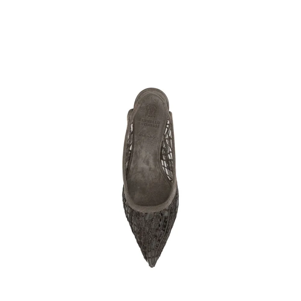Brunello Cucinelli Pumps with iconic Women's embellishments