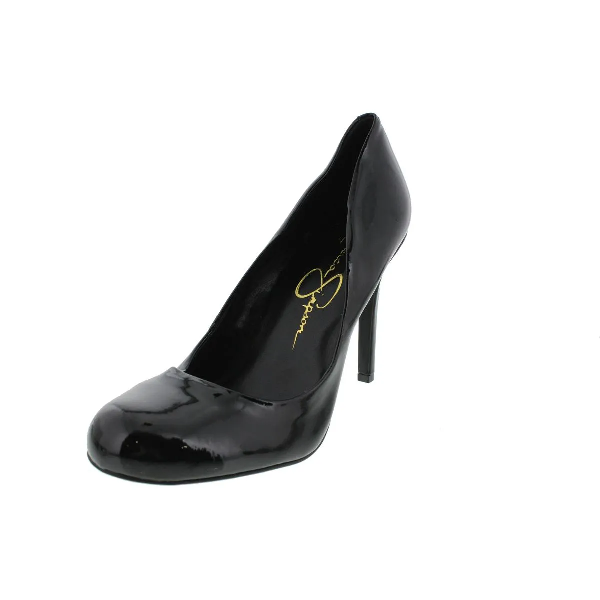 Calie Womens Solid Slip On Pumps