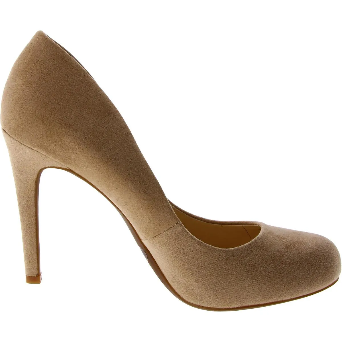 Calie Womens Solid Slip On Pumps