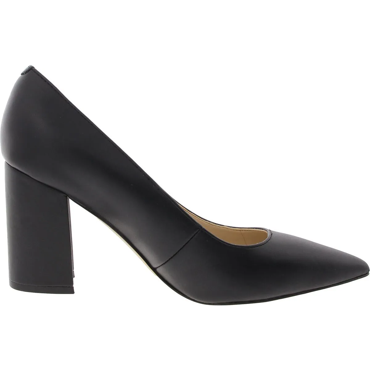 Cara 3 Womens Faux Suede Pointed Toe Dress Heels