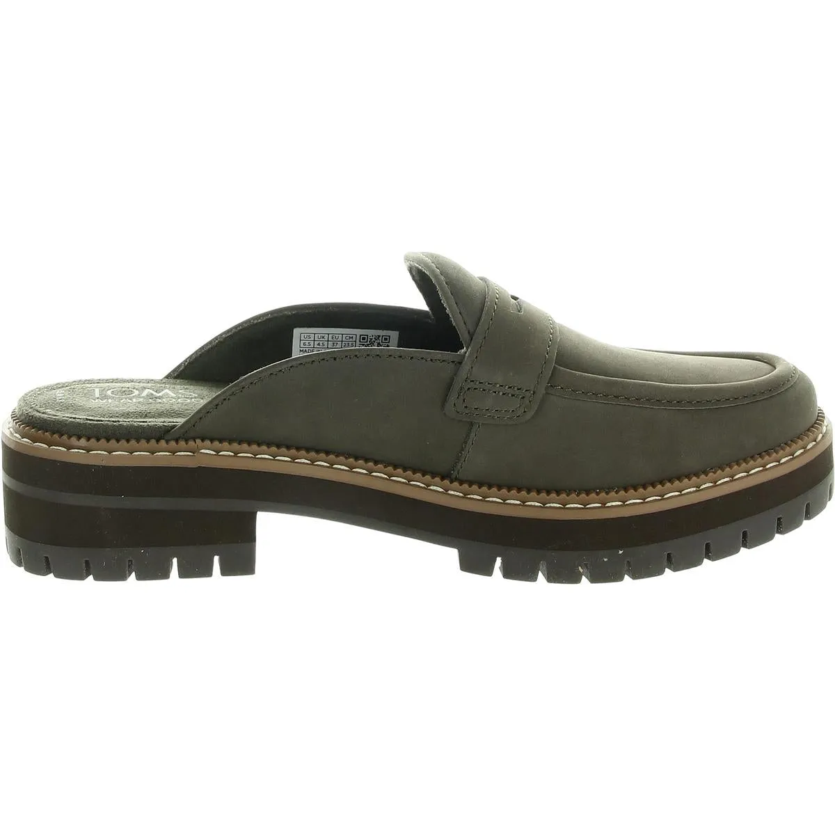 CARA MULE Womens Faux Fur Lined Man Made Clogs