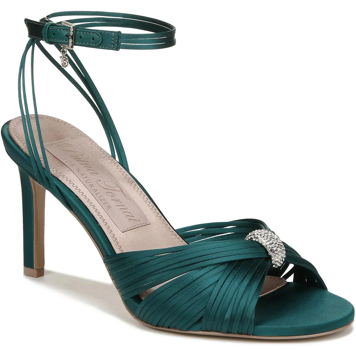 Cariad Womens Leather Embellished Pumps