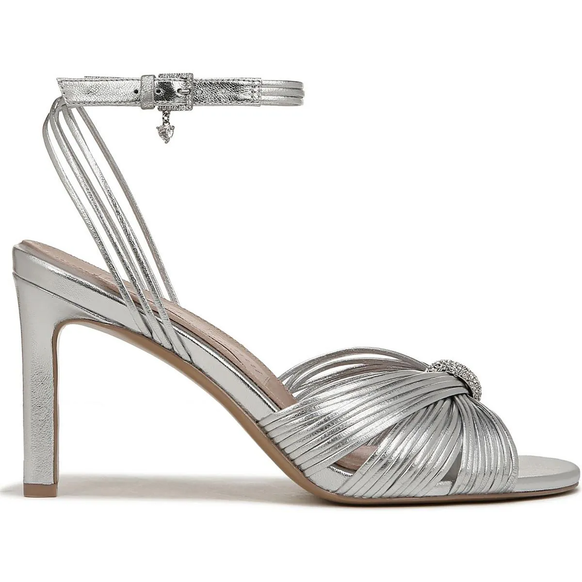 Cariad Womens Leather Embellished Pumps