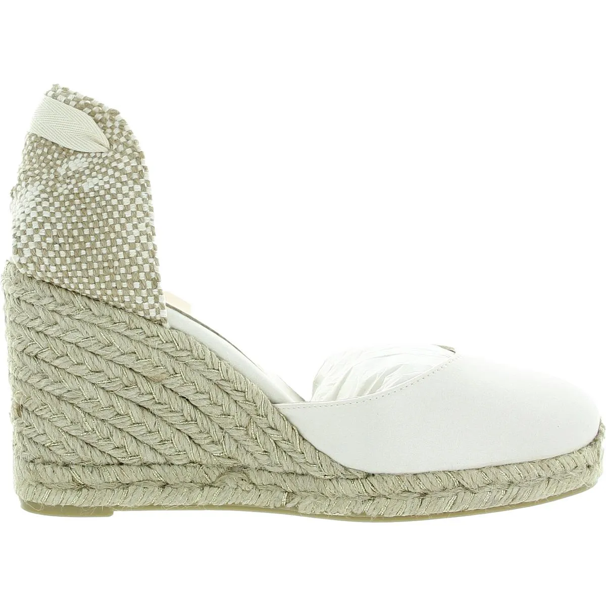 Carina Womens Wedges Lace-Up Espadrille Heels