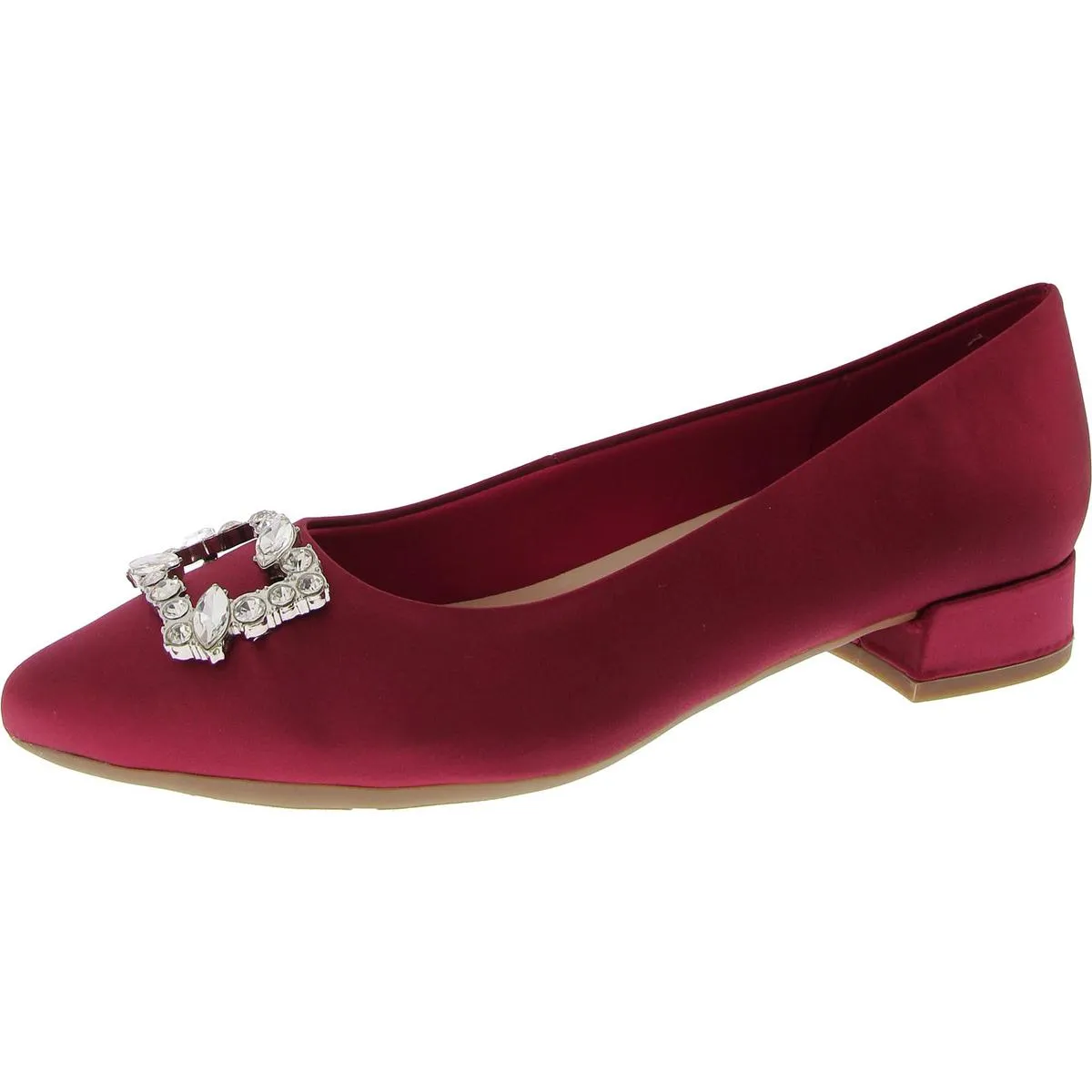 Carisma 2 Womens Satin Slip-On Pumps