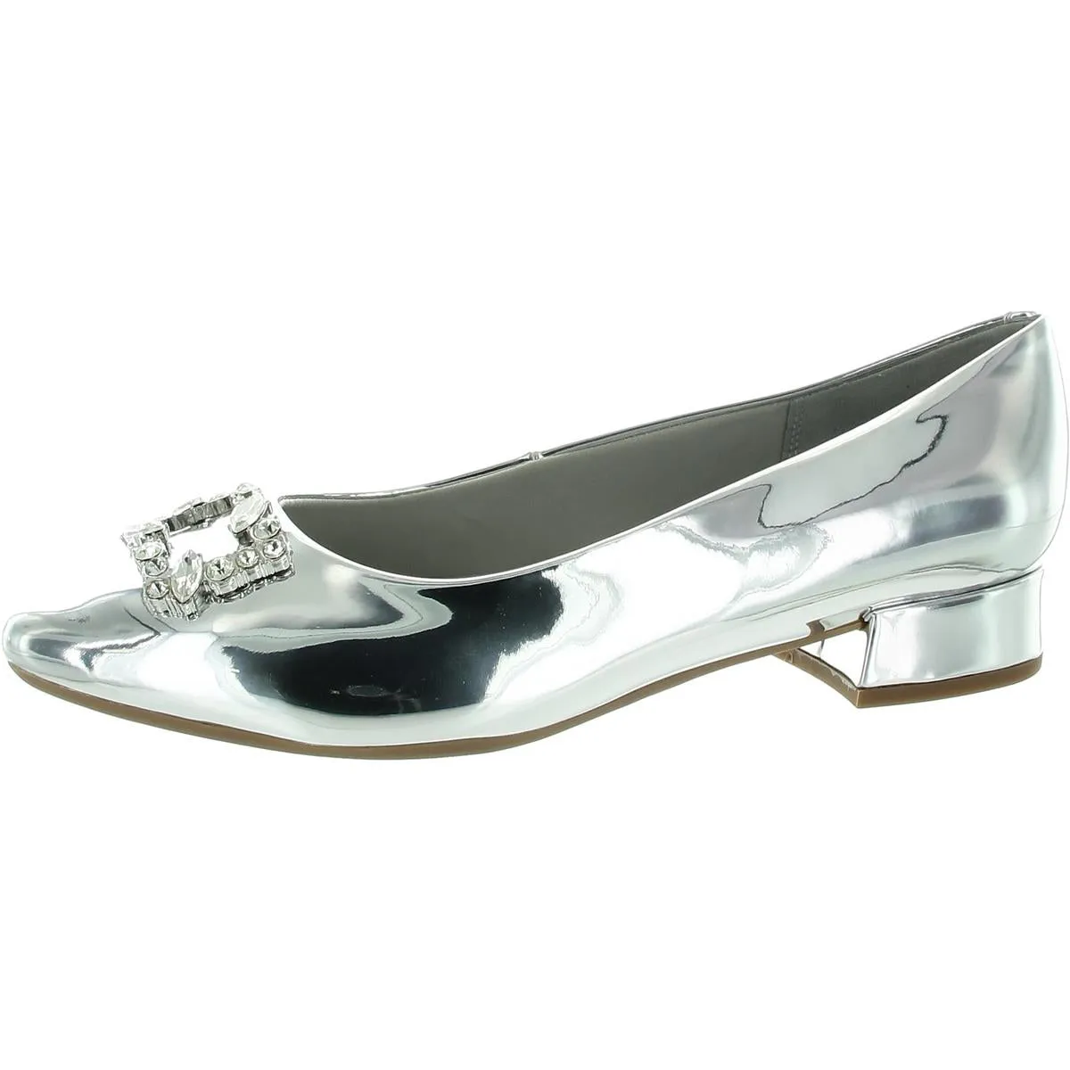 CARISMA3 Womens Patent Leather Slip On Pumps