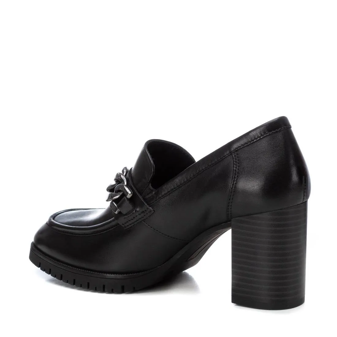 Carmela Leather Collection Women's Heeled Moccasins by Xti