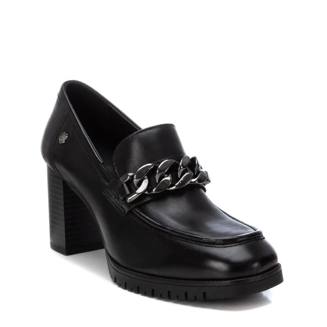 Carmela Leather Collection Women's Heeled Moccasins by Xti