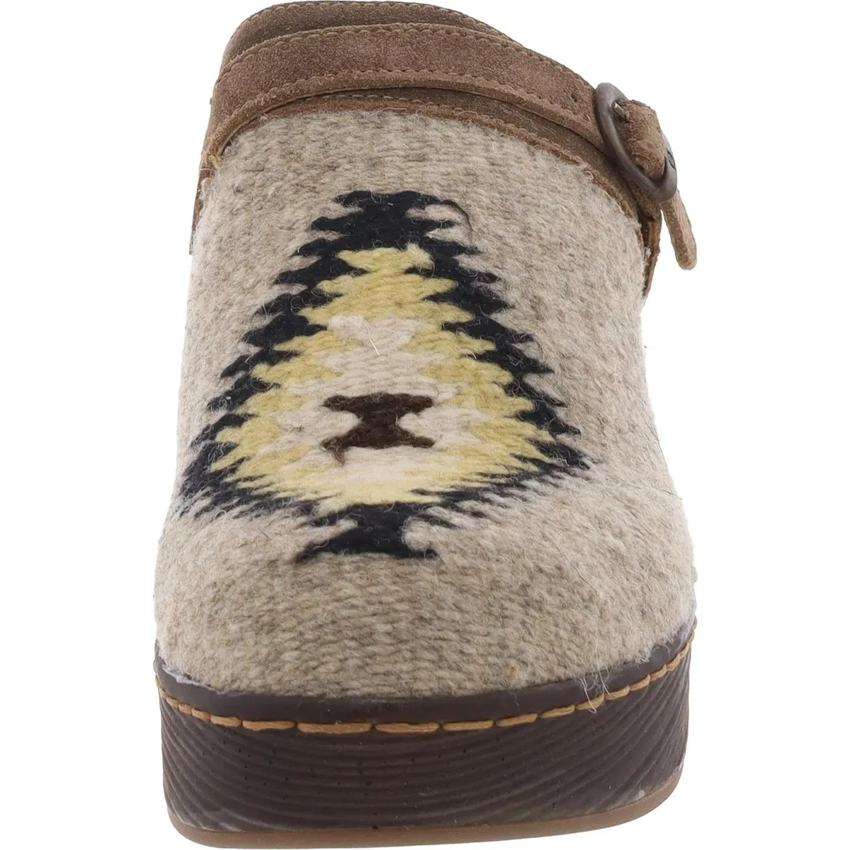 Carmen Womens Buckle Clogs