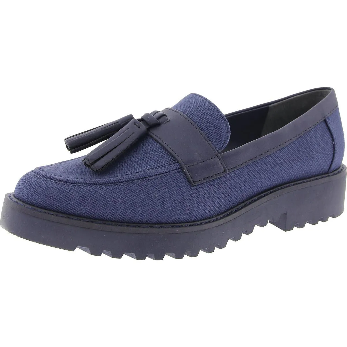 Carolynn 9 Womens Tassl Slip On Loafer Heels