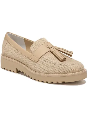 Carolynn 9 Womens Tassl Slip On Loafer Heels