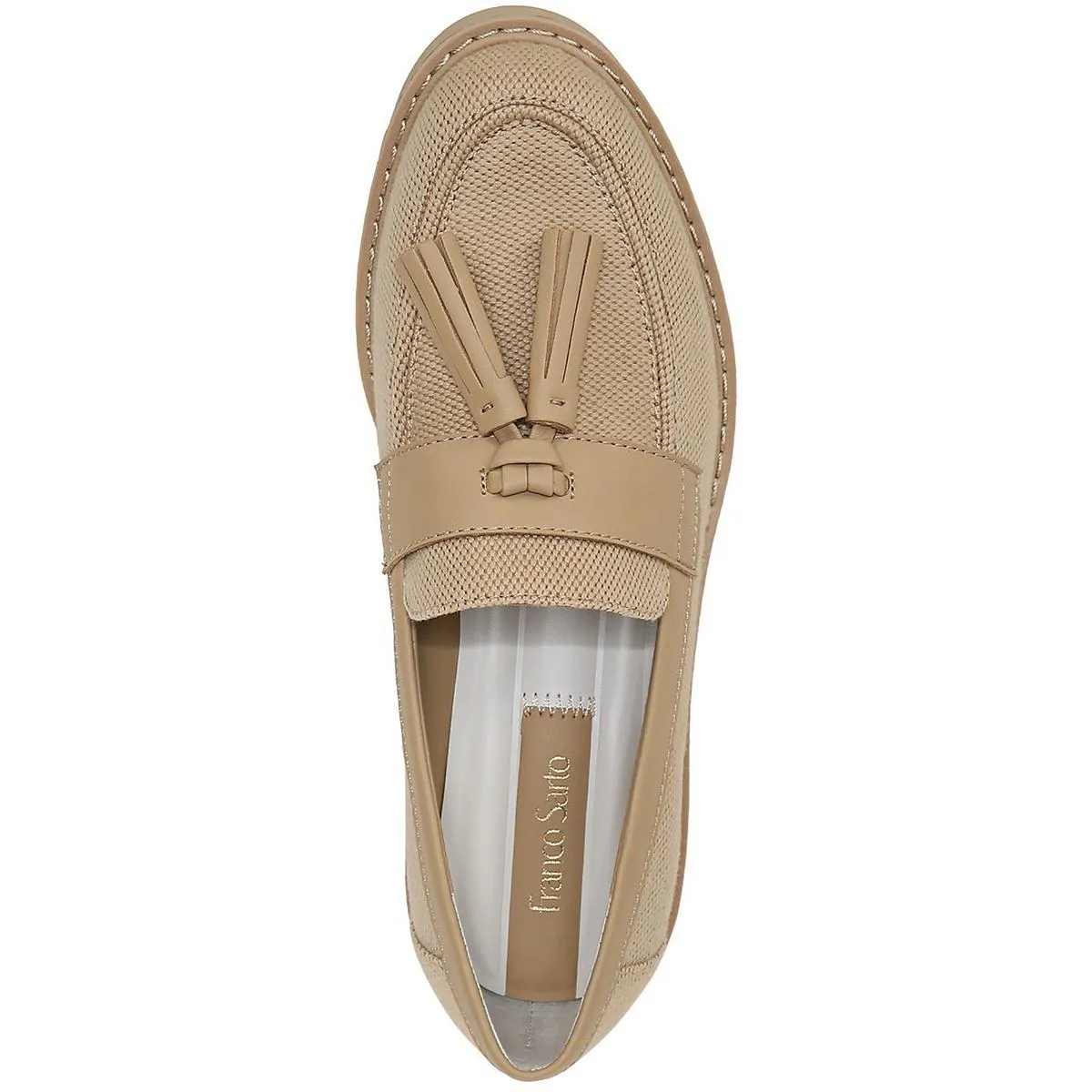 Carolynn 9 Womens Tassl Slip On Loafer Heels