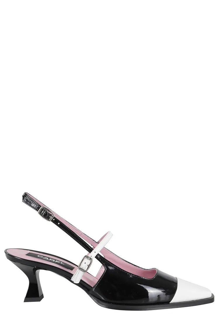 Cecile Pointed Toe Slingback Shoes