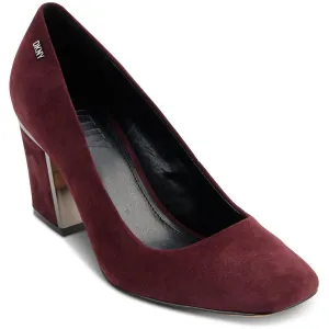 Celsa Womens Metallic Suede Pumps