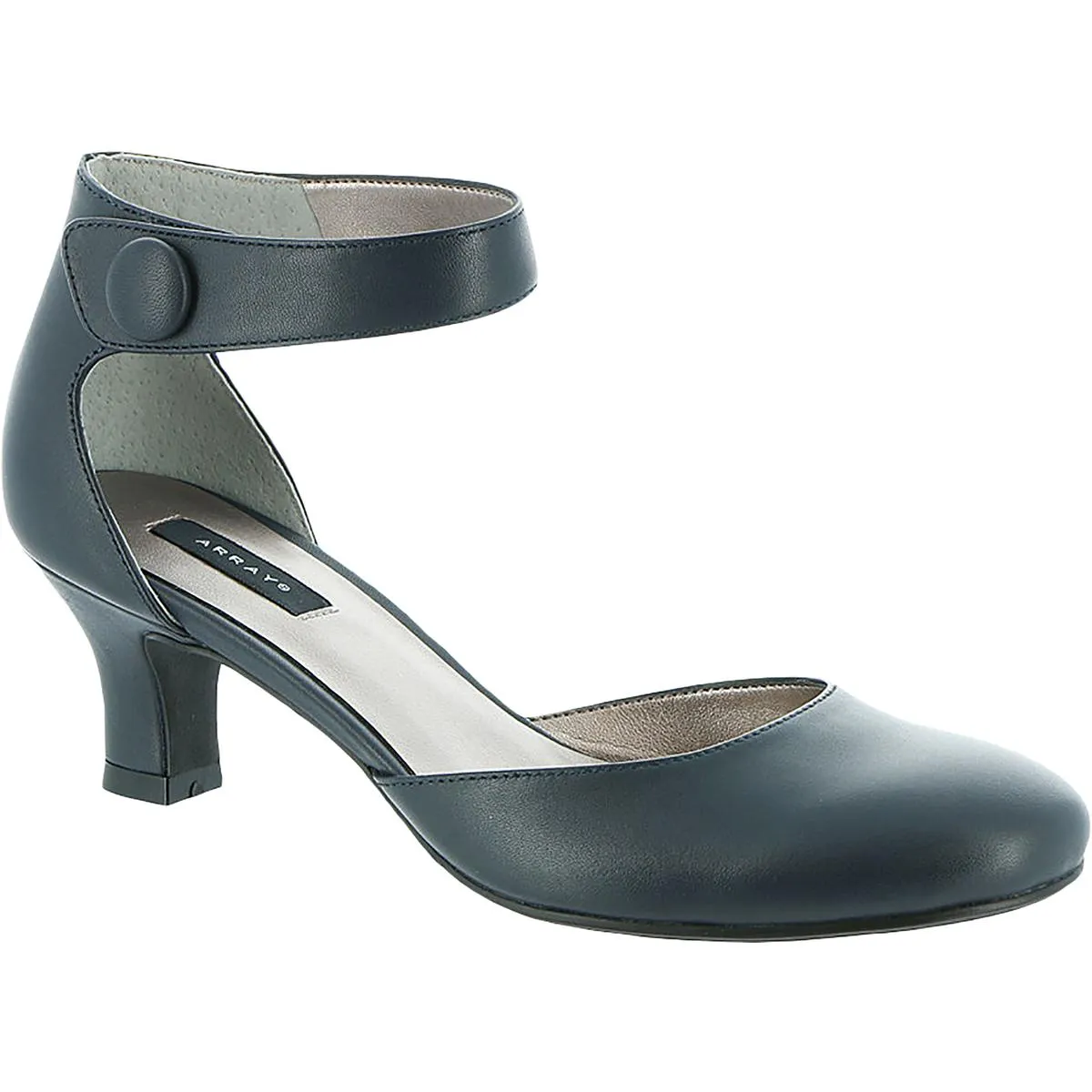 Charlie Womens Padded Insole Dressy Mary Jane Heels