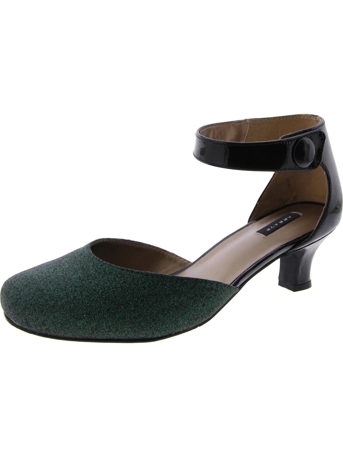 Charlie Womens Padded Insole Dressy Mary Jane Heels
