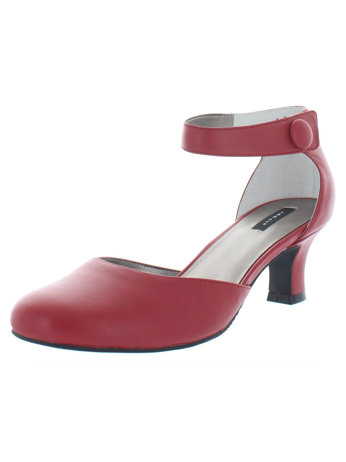 Charlie Womens Padded Insole Dressy Mary Jane Heels