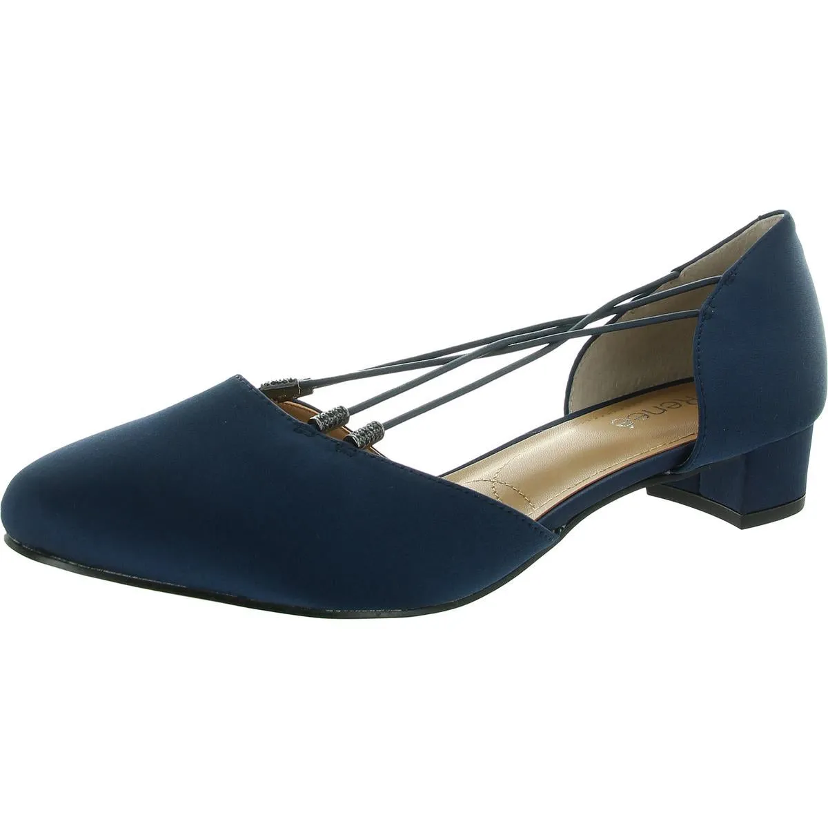 Charolette Womens Flats Strappy D'Orsay Heels