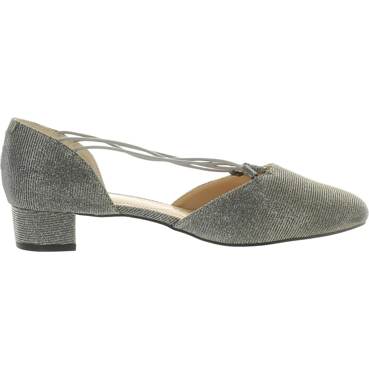Charolette Womens Flats Strappy D'Orsay Heels