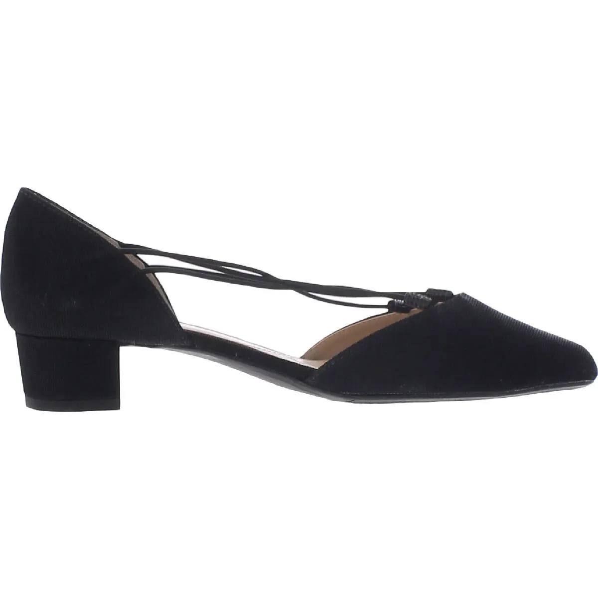 Charolette Womens Flats Strappy D'Orsay Heels