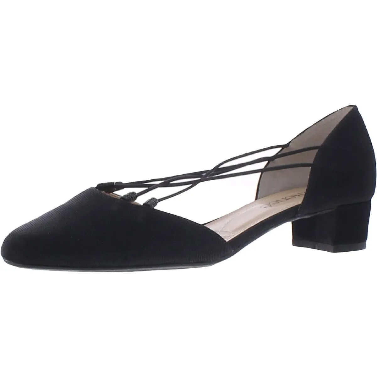Charolette Womens Flats Strappy D'Orsay Heels