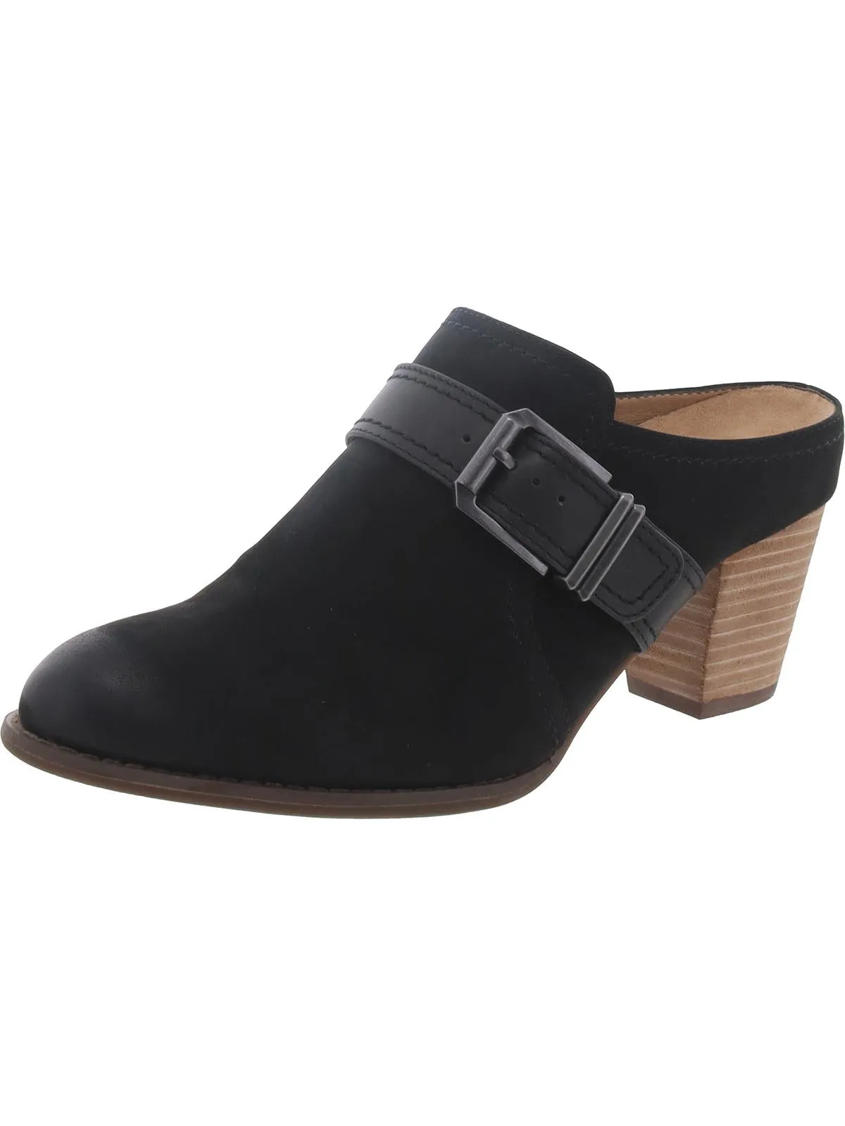 Cheyenne Womens Suede Slip On Mules