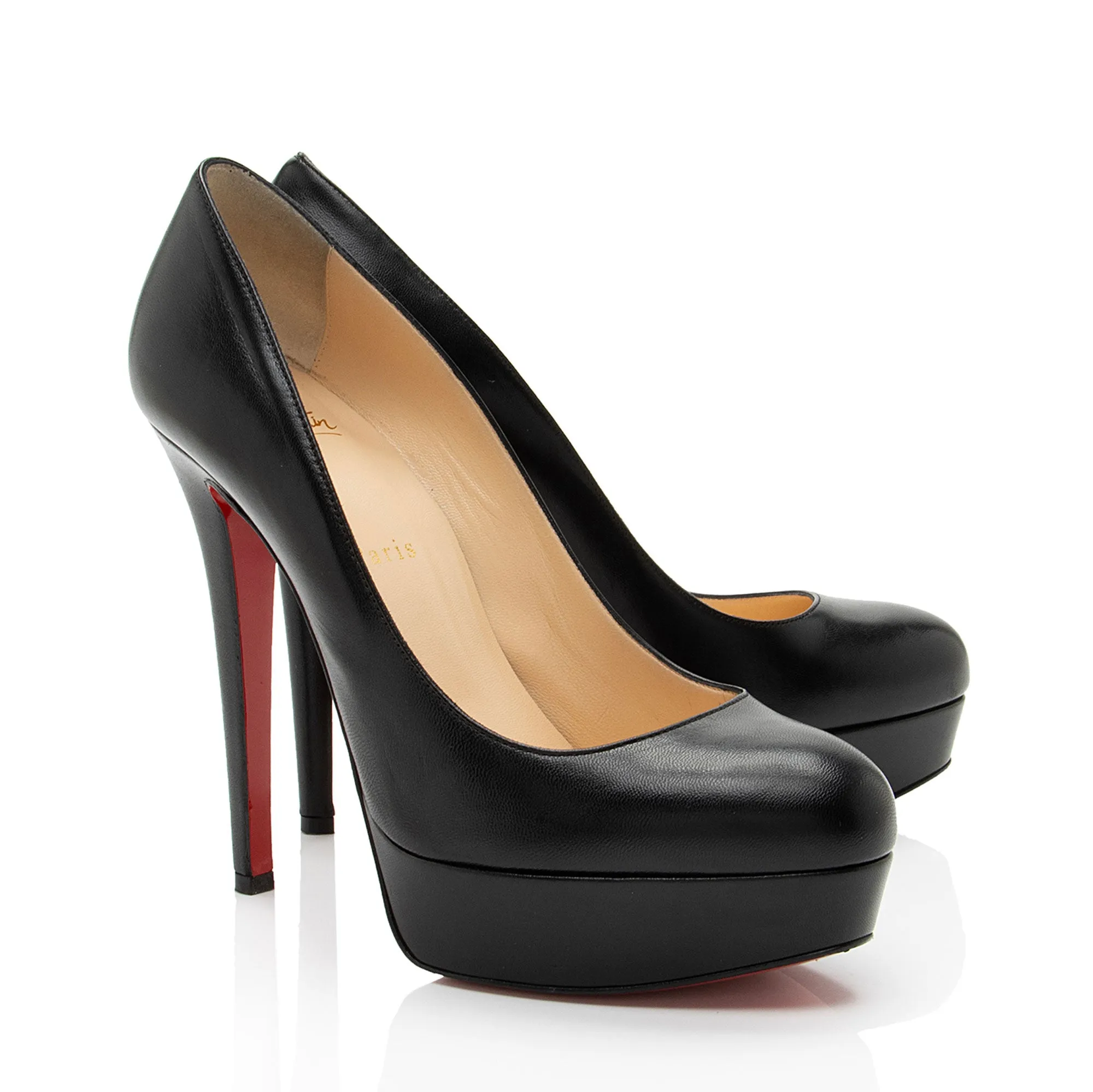 Christian Louboutin Leather Bianca 140 Pumps