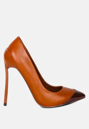cidra silver dip stiletto heels