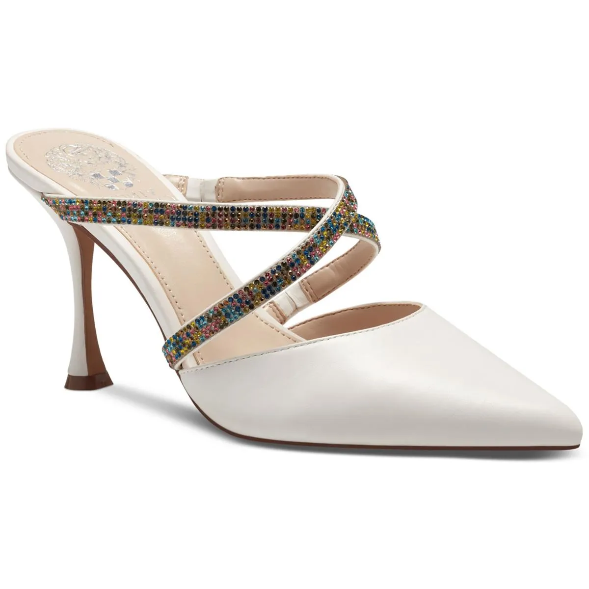 Citiniy Womens Suede Slip-On Mules