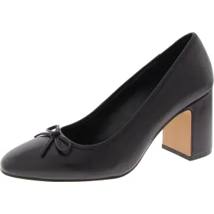 Cohen Womens Leather Block Heels