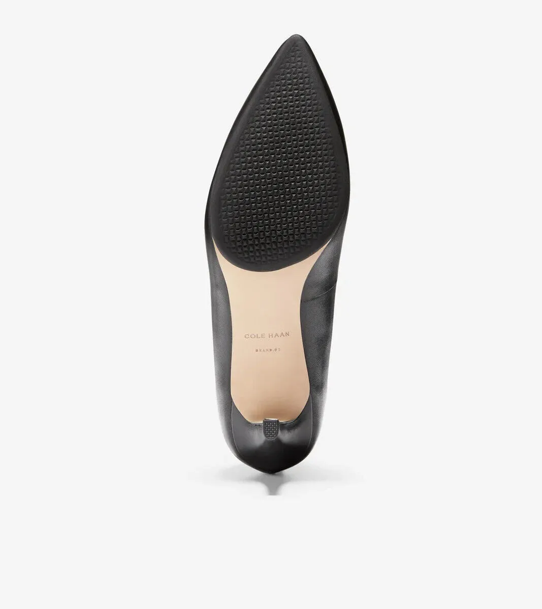 Cole Haan Grand Ambition Pump Women's US 9.5 Black Leather Stiletto Heel ZPO1322