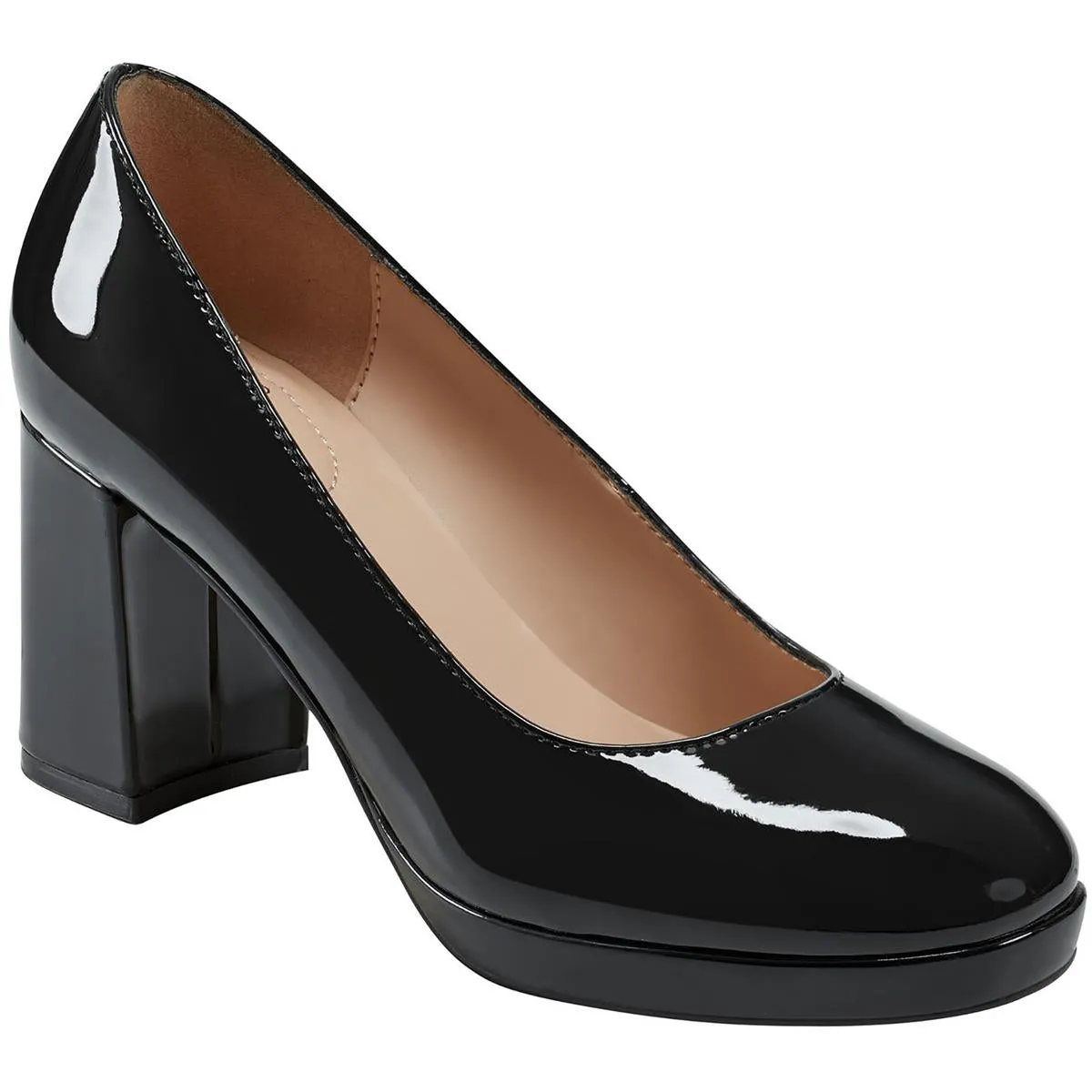 Cooler 2 Womens Faux Leather Slip-On Pumps