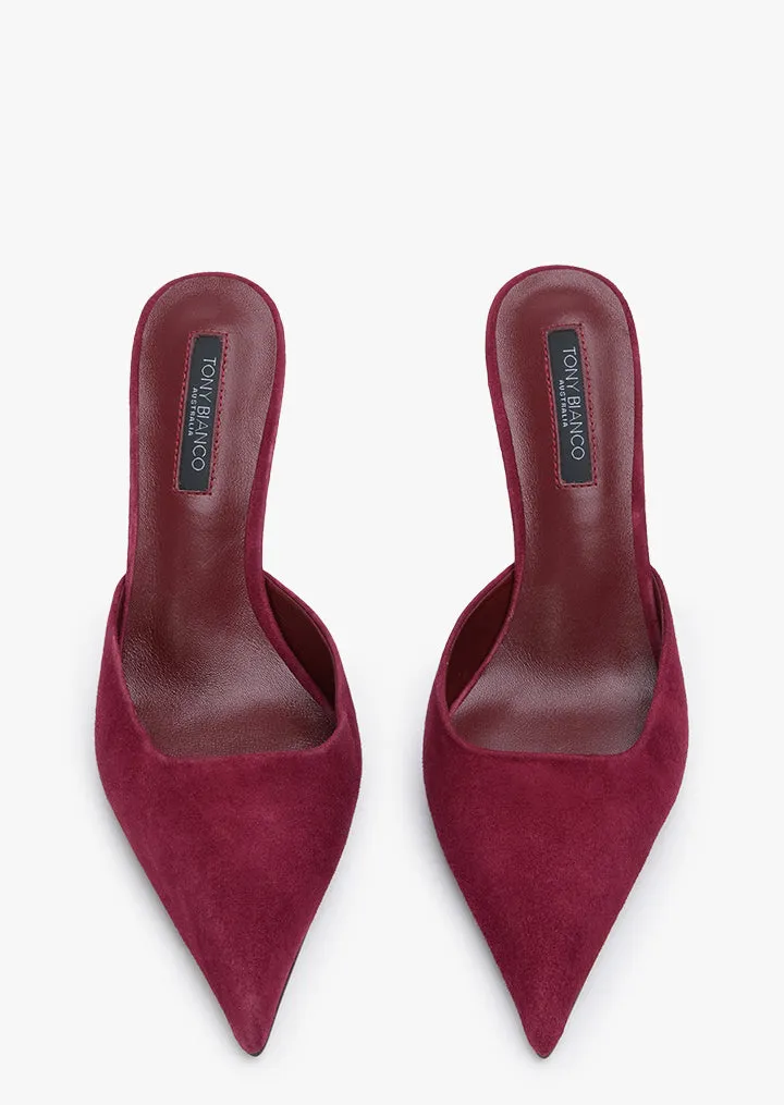 Cosmic Bordeaux Suede