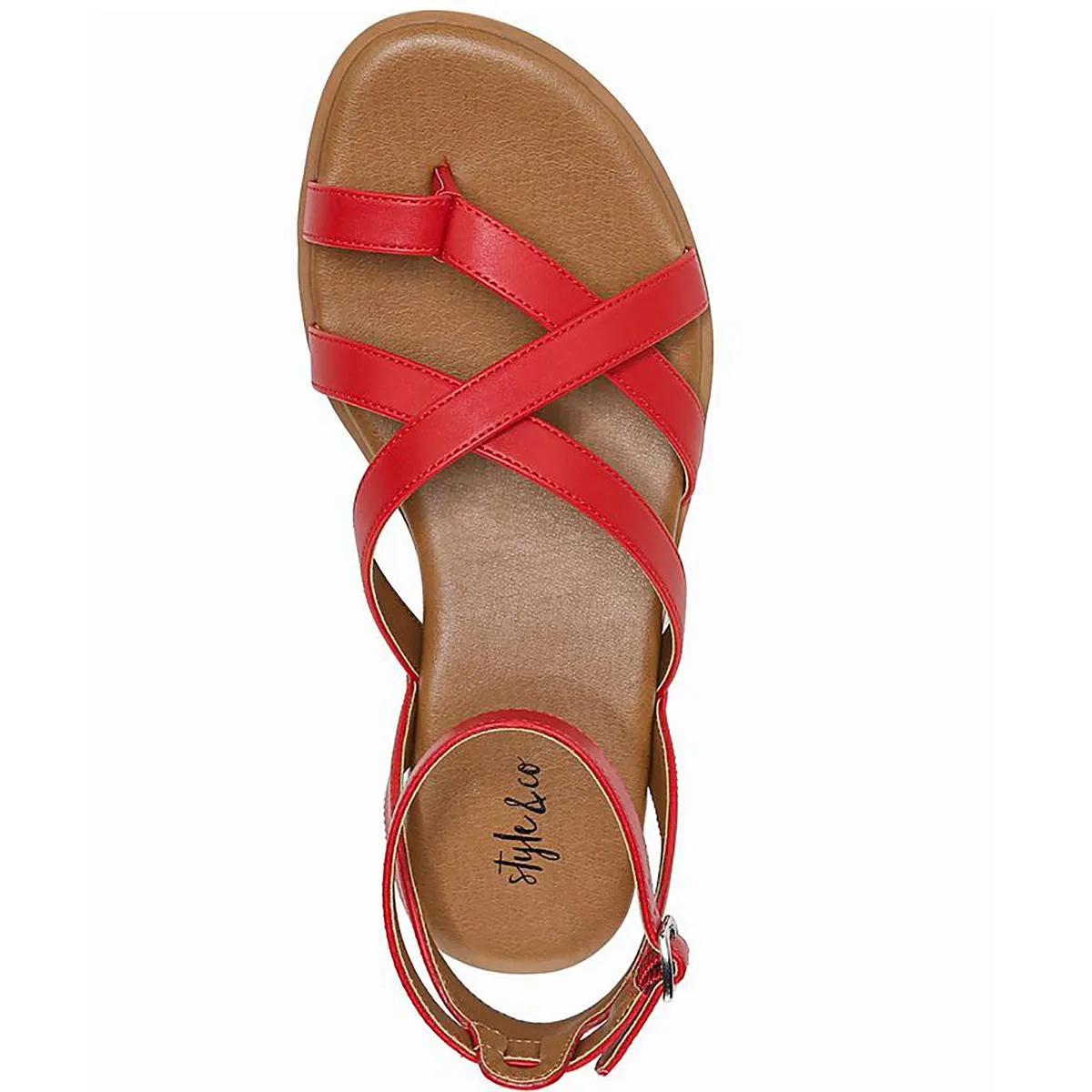 Darlaa Womens Faux Leather Cushioned Footbed Lace-Up Heels