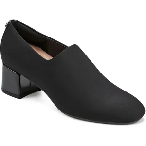 Denisa 2 Womens Stretch Manmade Block Heels
