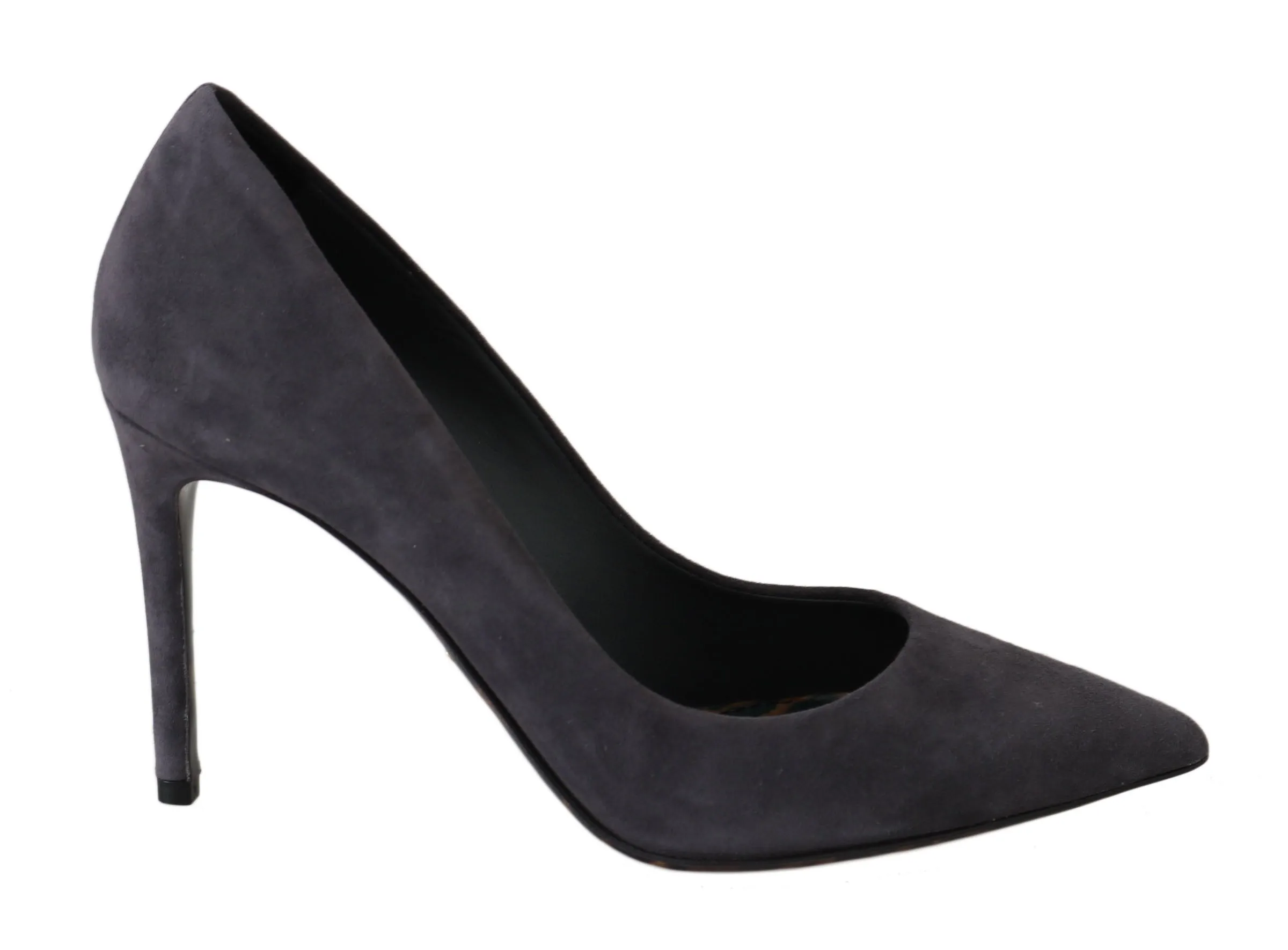 Dolce & Gabbana Elegant Suede Stiletto Women's Pumps