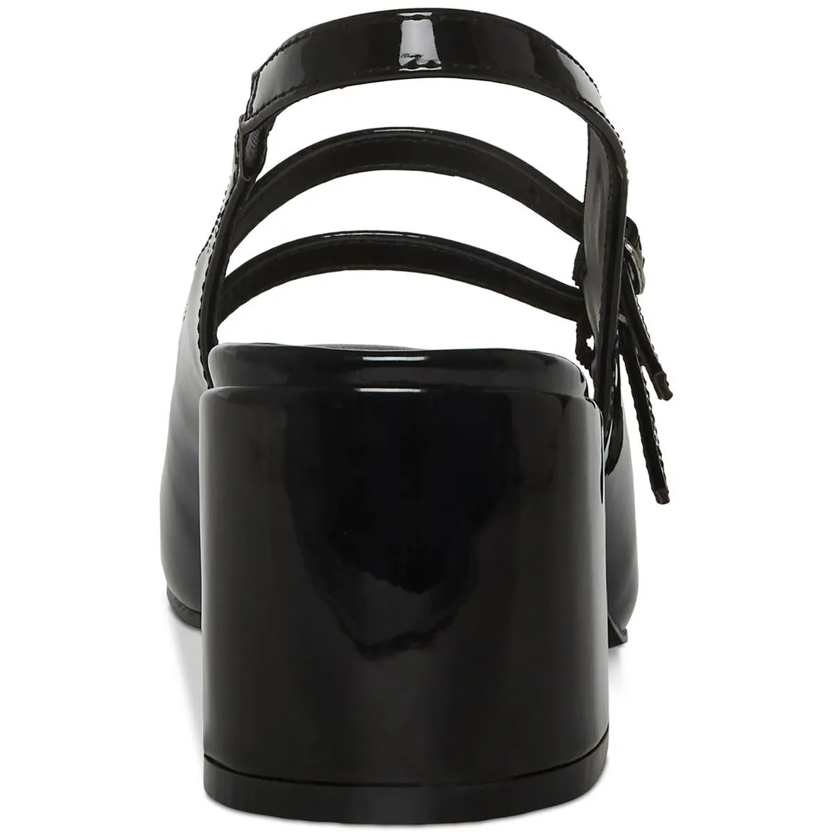 Dolll Womens Patent Mary Jane Slingback Heels