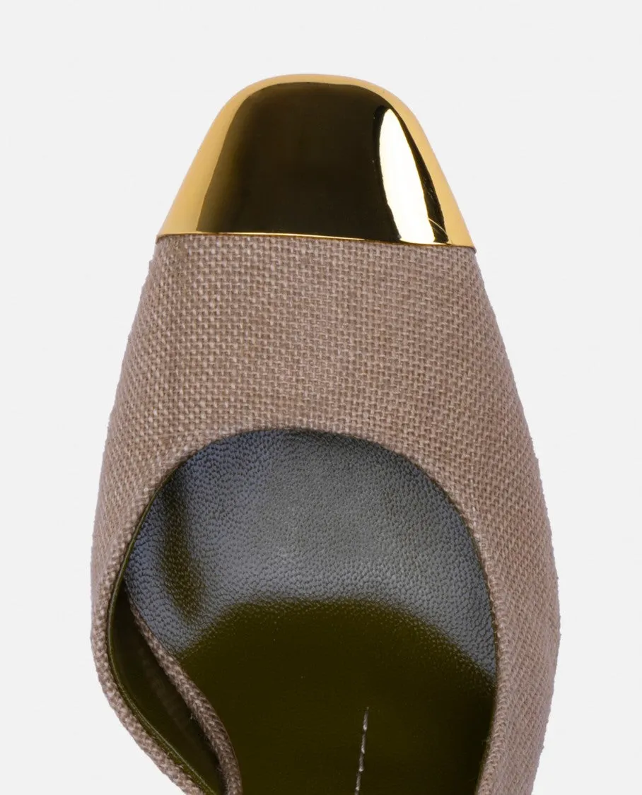 Dove Grey Eleonora Slingback
