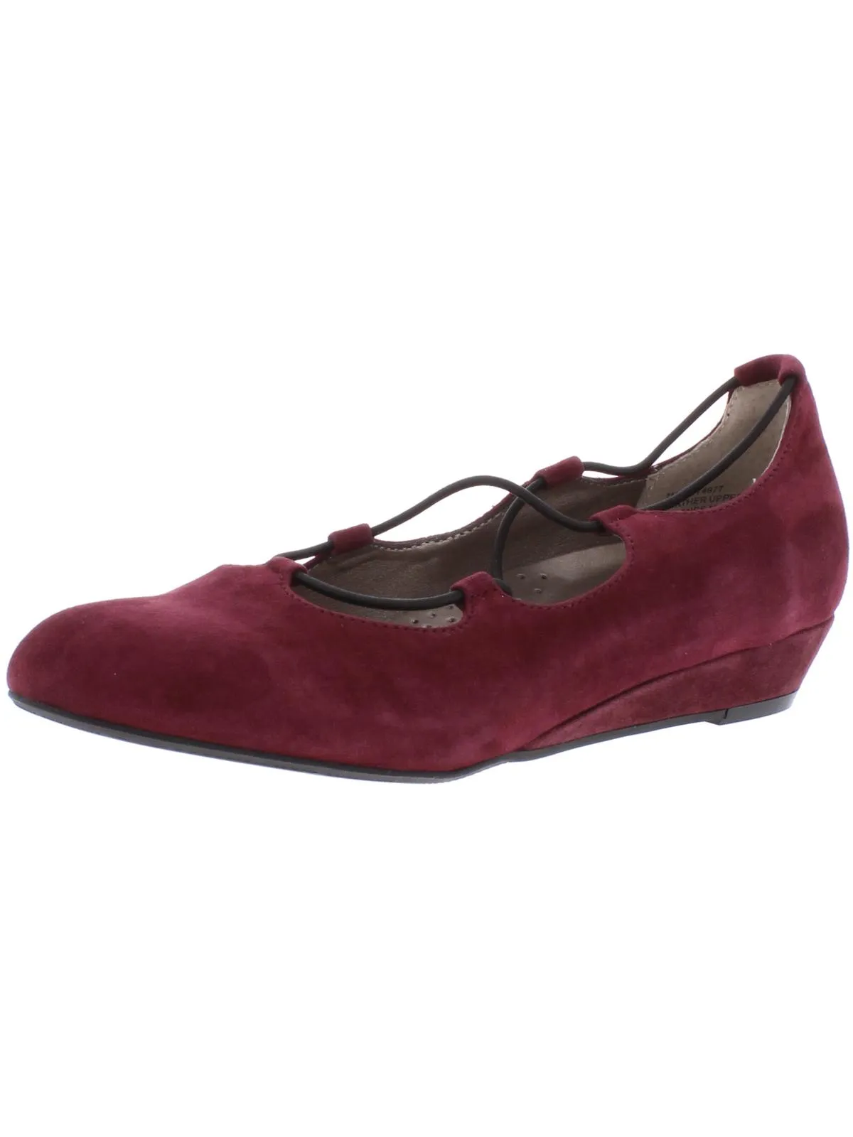 Echo Womens Cut-Out Slip On Wedge Heels