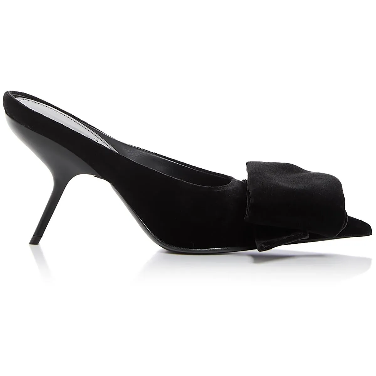 Emii Womens Pointed Toe Slip On Mules