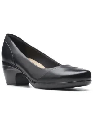 Emily Alexa Womens Slip On Dressy Pumps