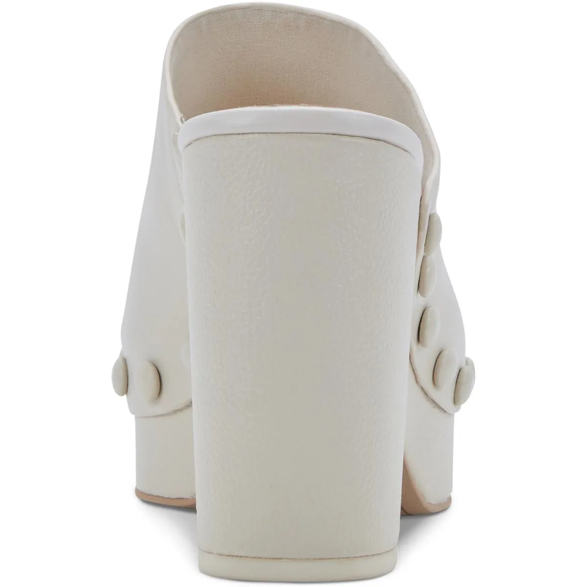 EMOL Womens Leather Slip On Clogs