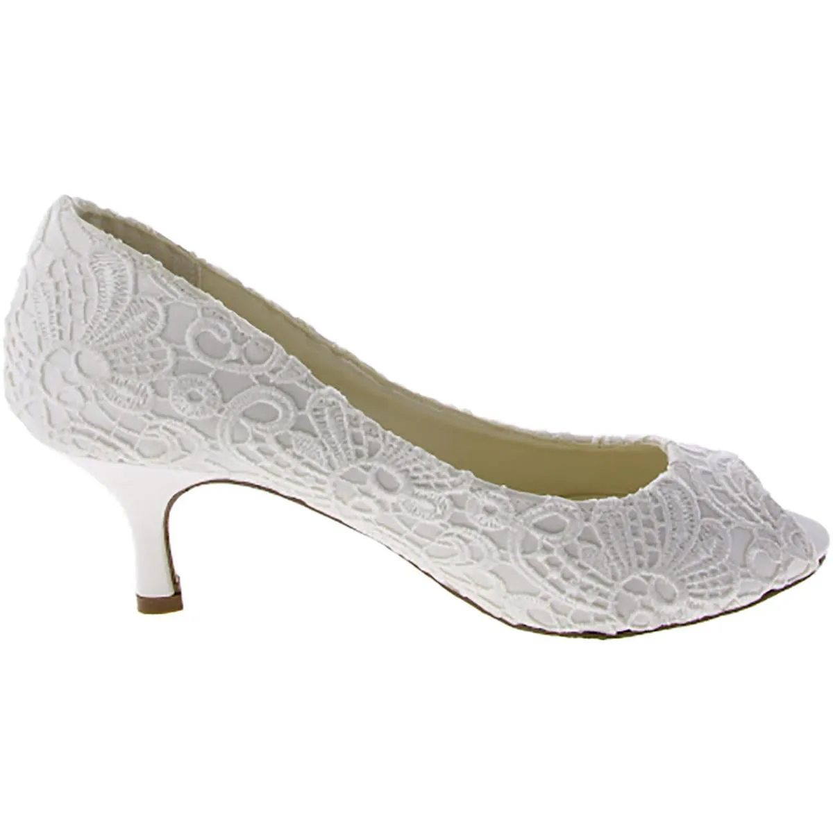 Emotion Womens Dressy Peep-Toe Pumps