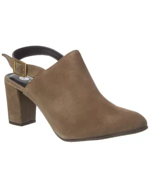 Eric Michael Blanche Suede Slingback Pump