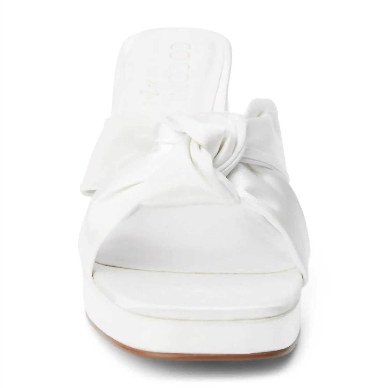 Esme Platform Heel In White