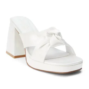Esme Platform Heel In White