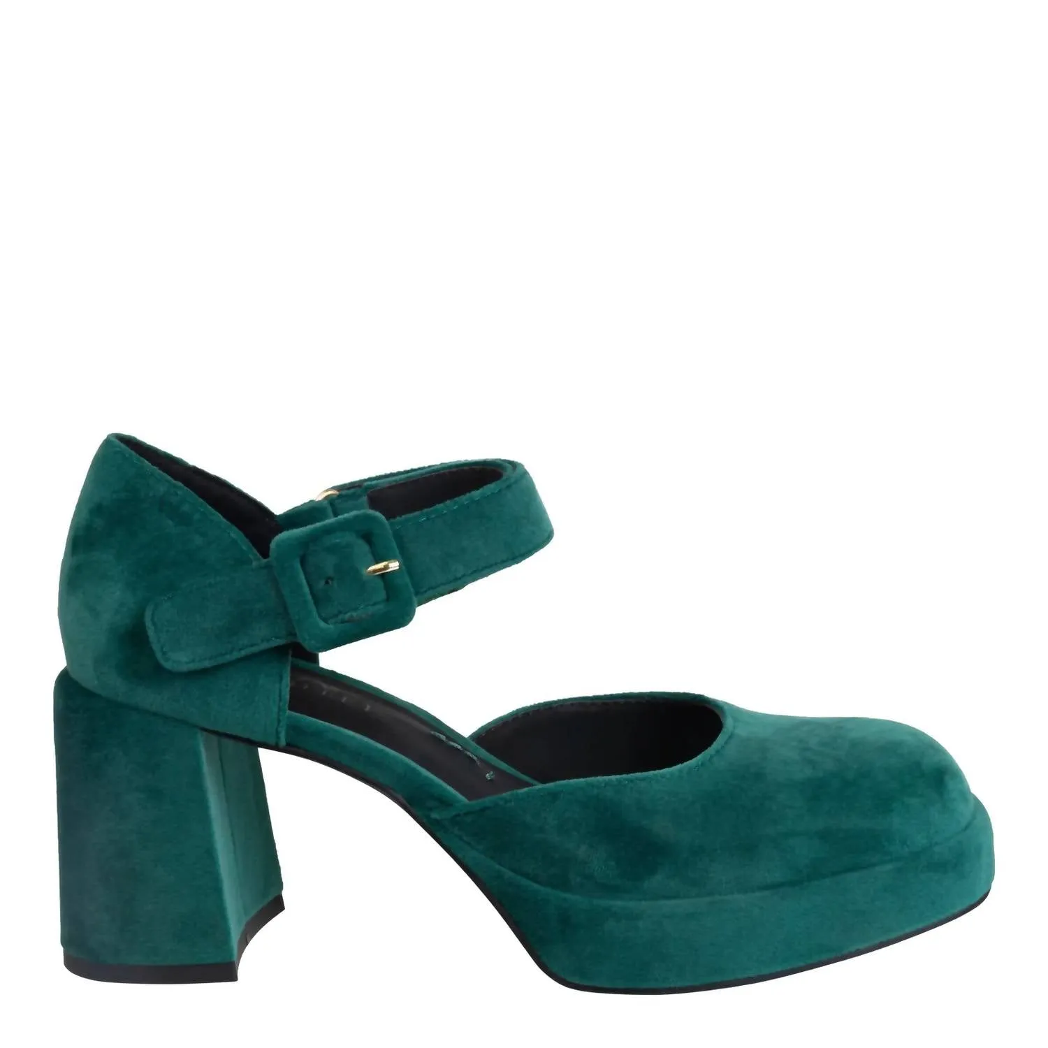 Estonia Heeled Clogs In Emerald