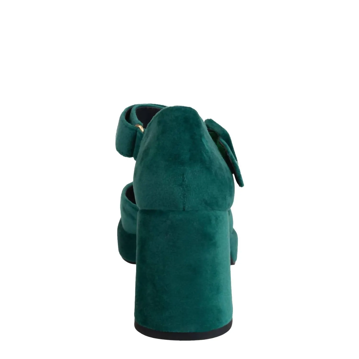 Estonia Heeled Clogs In Emerald