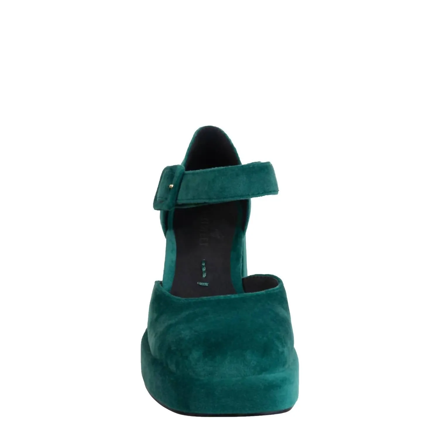 Estonia Heeled Clogs In Emerald
