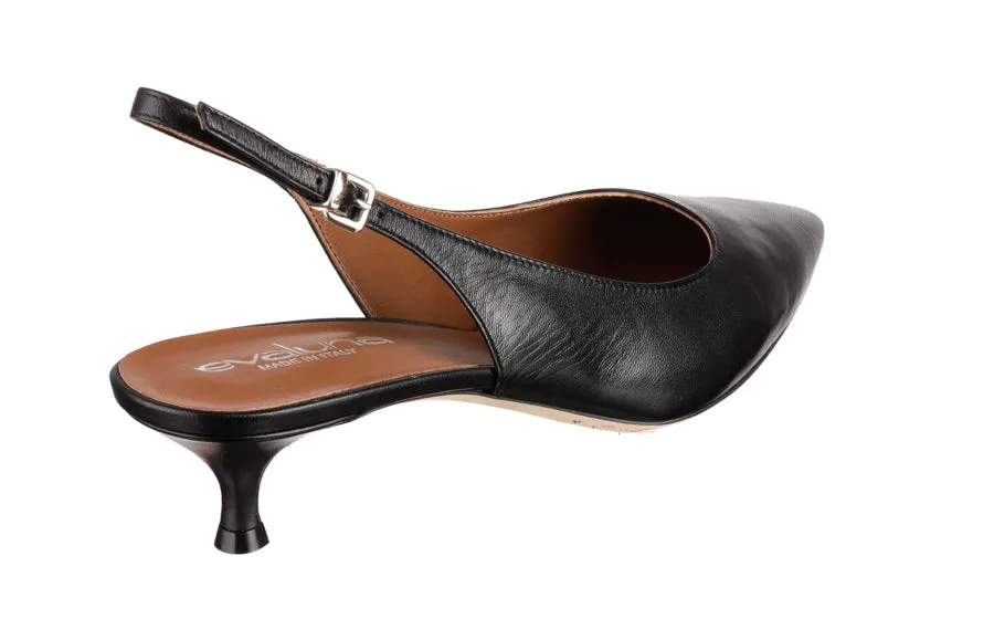 Eva Sling Black Leather